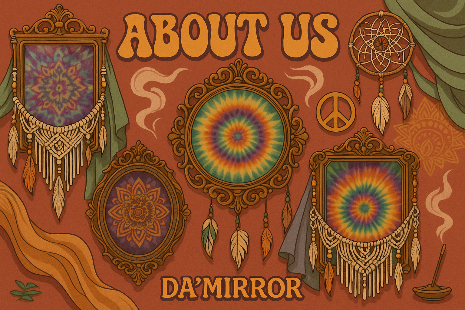 hippie mirror about us