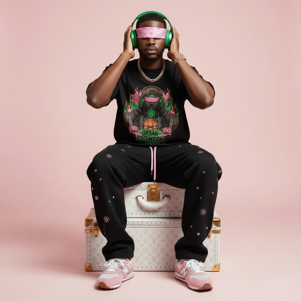 Raw Edge Snow Washed Boxy DA’MIRROR